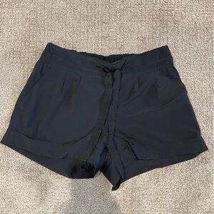 Lululemon Cuffed Tie Waisted Shorts